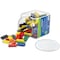 Learning Resources Double-Six Colored Dominoes in a Bucket, 168 pcs 0287 - alternate 1